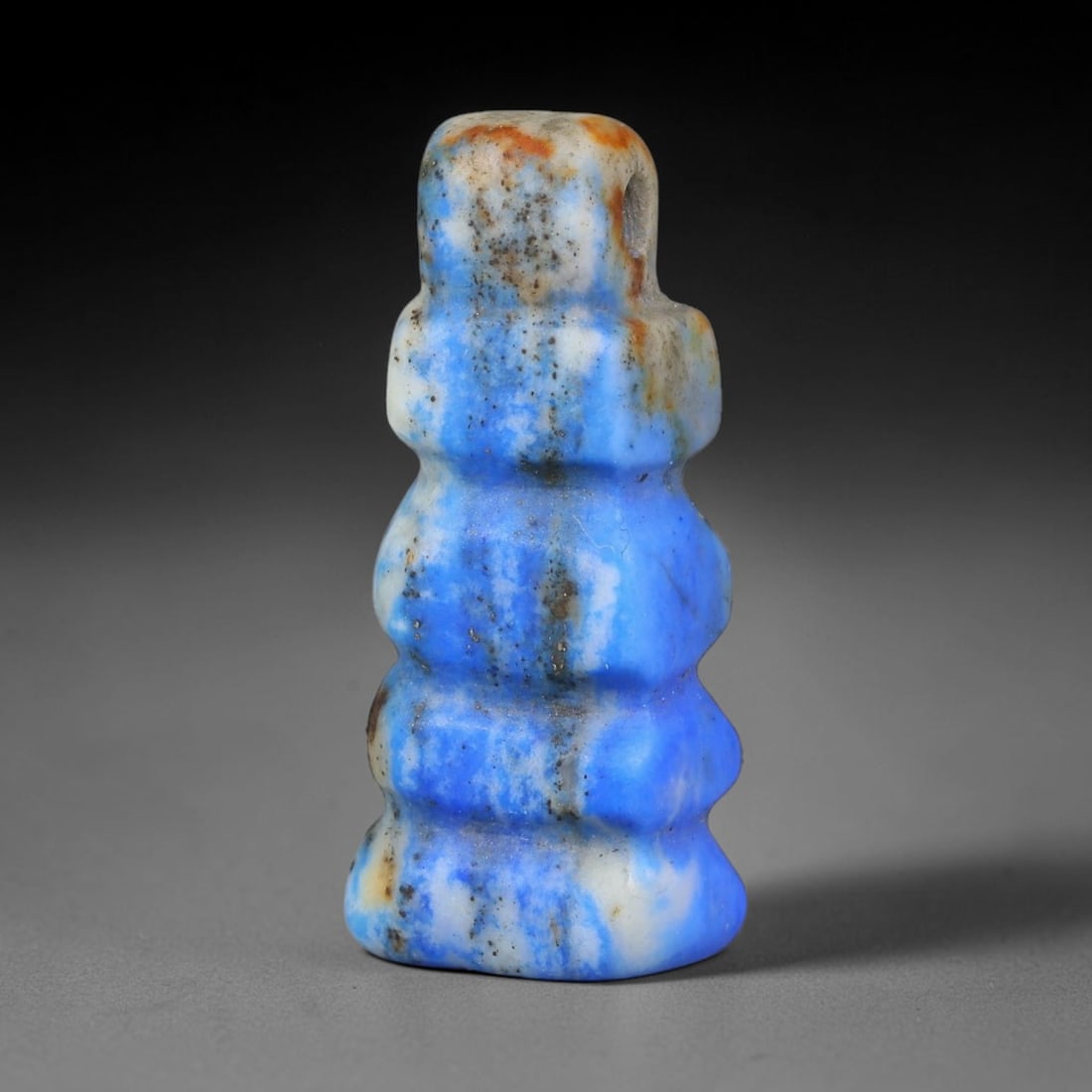 Ancient Medieval Coptic Egyptian Lapis Lazuli Amulet (400-800 CE), 45EG (1 of 1)