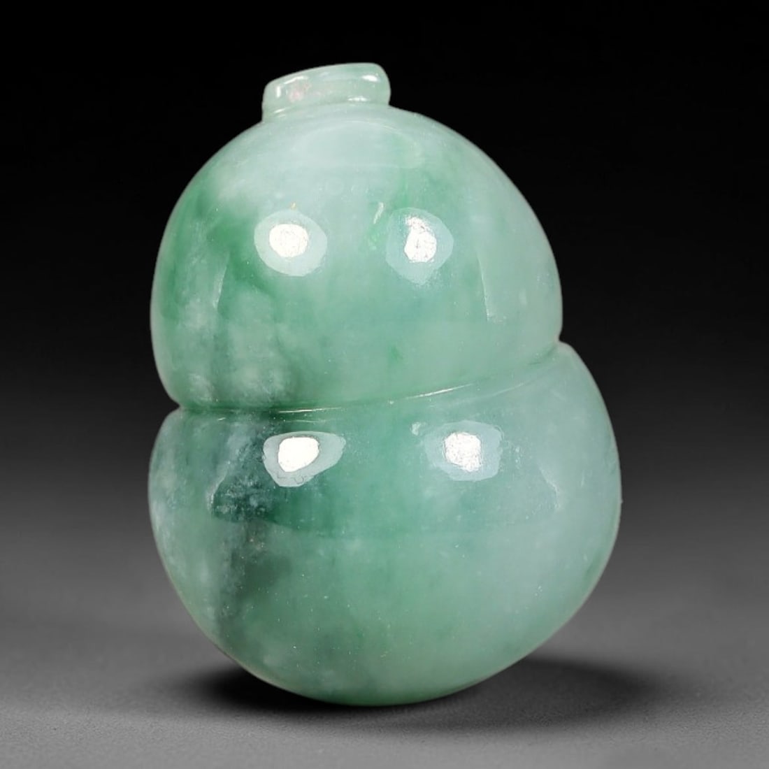 Natural Burmese Type A Jadeite Jade Hand Carved Pendant, 32BS: Artisan hand-carved untreated Burmese Type A jadeite jade pendant measuring 20x14 mm. Carefully sculpted with detailed relief craftsmanship and finished with a smooth glossy polish. Authentic Type A j