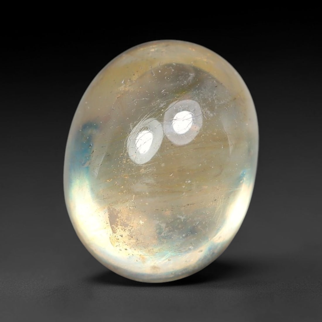 3.26ct Natural Sri Lankan Padparadscha Sapphire Loose Gemstone, 71BF: This fully polished Padparadscha sapphire features soft warm peach-orange blended body tone, with faint natural mineral traces scattered throughout its crystalline interior, measured at calibrated dim
