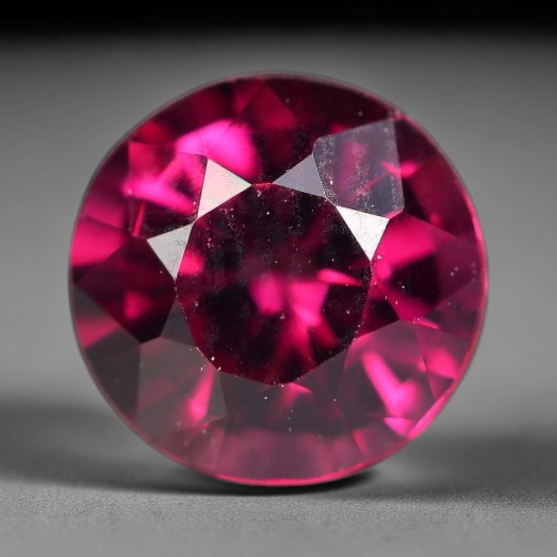 1.12ct Natural Tanzanian Rhodolite Garnet Loose Gemstone, 12BW: This natural rhodolite garnet originates from Tanzania, featuring well finished faceting that enhances light performance within the transparent crystal. Dimensions measure 4.1x1.9mm, fully polished an