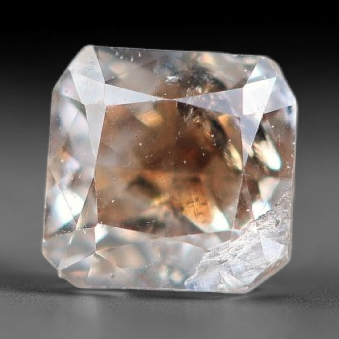 0.19ct Untreated Natural Fancy Diamond Loose Gemstone, 96BH: This fully polished untreated natural fancy diamond features inherent internal mineral markings characteristic of natural diamond formation, measured at calibrated dimensions of 2.9x2.2mm. Precision f