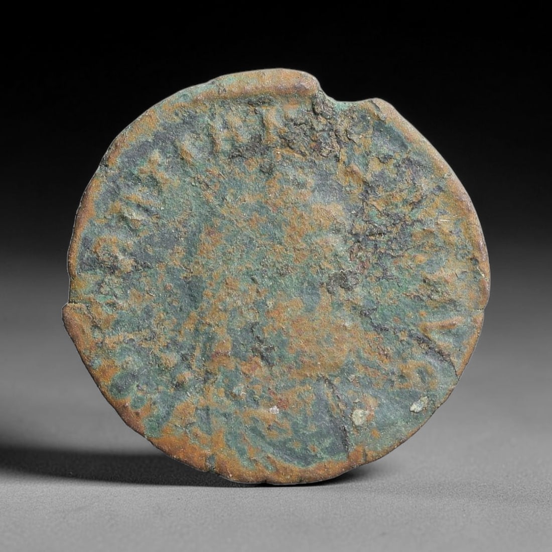 Authentic Ancient Imperial Roman Provincial AE Bronze Coin Original Burial Patina, 29BT (1 of 2)