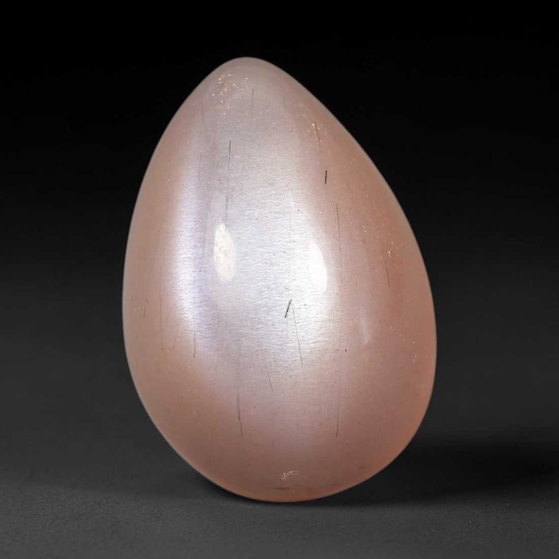 10.82 Carats Natural Ceylon Warm Peach Moonstone Loose Gemstone, 89FE (1 of 1)
