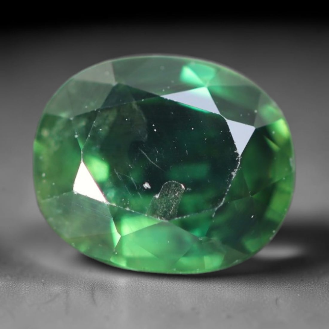 1.36ct Natural Australian Teal Faceted Sapphire Loose Gemstone, 12BA (1 of 1)