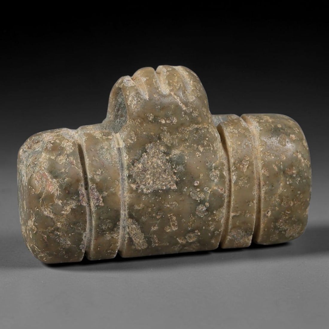 Ancient Sasanian Persian Empire Banded Agate Hand Talisman Amulet (224-651 CE), 13AT (1 of 1)