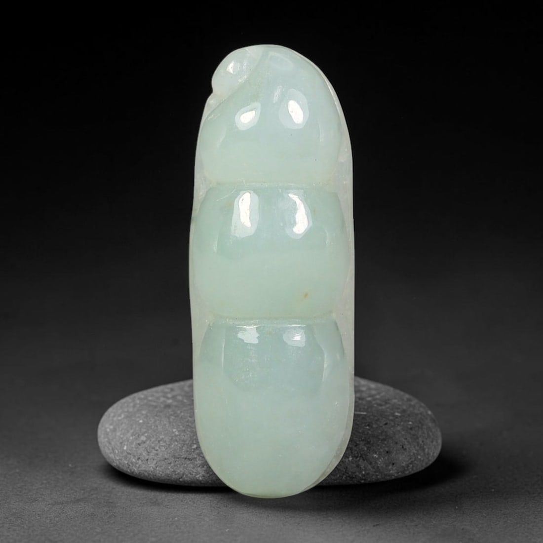 Natural Burmese Type A Jadeite Jade Hand Carved Pendant, 78BS: Artisan hand-carved untreated Burmese Type A jadeite jade pendant measuring 25x9 mm. Carefully sculpted with detailed relief craftsmanship and finished with a smooth glossy polish. Authentic Type A ja