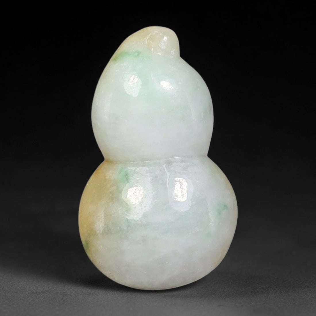 Natural Burmese Type A Jadeite Jade Hand Carved Pendant, 13BS: Artisan hand-carved untreated Burmese Type A jadeite jade pendant measuring 24x14 mm. Carefully sculpted with detailed relief craftsmanship and finished with a smooth glossy polish. Authentic Type A j