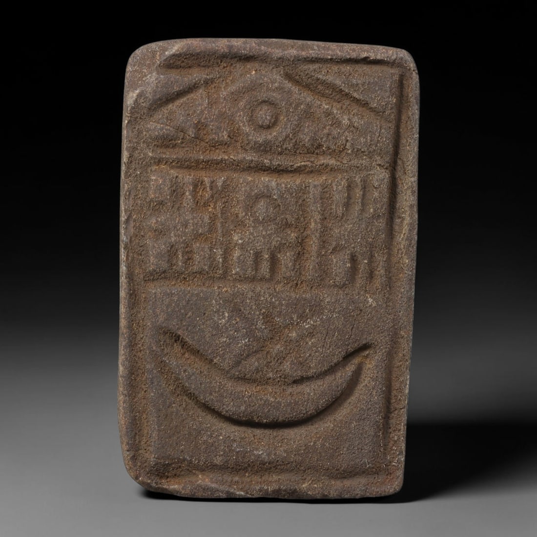 Ancient Medieval Christian Hand Carved Stone Devotional Plaque, 40AC (1 of 1)