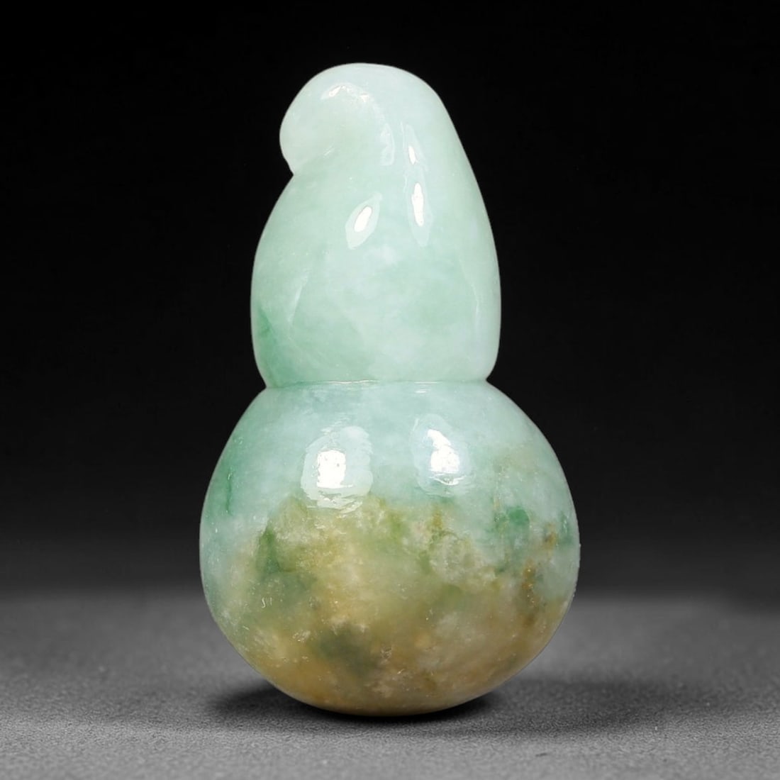 Natural Burmese Type A Jadeite Jade Hand Carved Pendant, 6BS: Artisan hand-carved untreated Burmese Type A jadeite jade pendant measuring 30x17 mm. Carefully sculpted with detailed relief craftsmanship and finished with a smooth glossy polish. Authentic Type A j