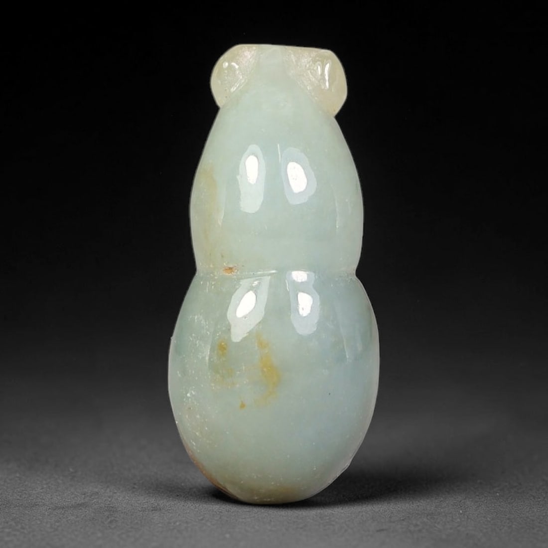 Natural Burmese Type A Jadeite Jade Hand Carved Pendant, 68BS: Artisan hand-carved untreated Burmese Type A jadeite jade pendant measuring 19x9 mm. Carefully sculpted with detailed relief craftsmanship and finished with a smooth glossy polish. Authentic Type A ja