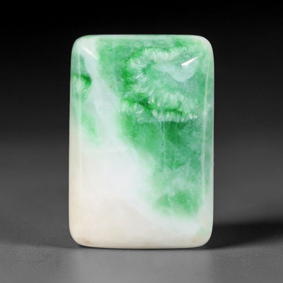 19ct Natural Burmese Type A Jadeite Jade Cabochon, 63FJ (1 of 1)