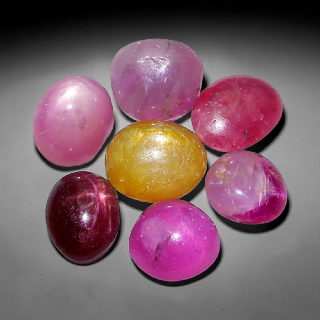 8.66ct Natural Unheated Burmese Star Ruby Loose Gemstone Parcel, 93FL (1 of 1)