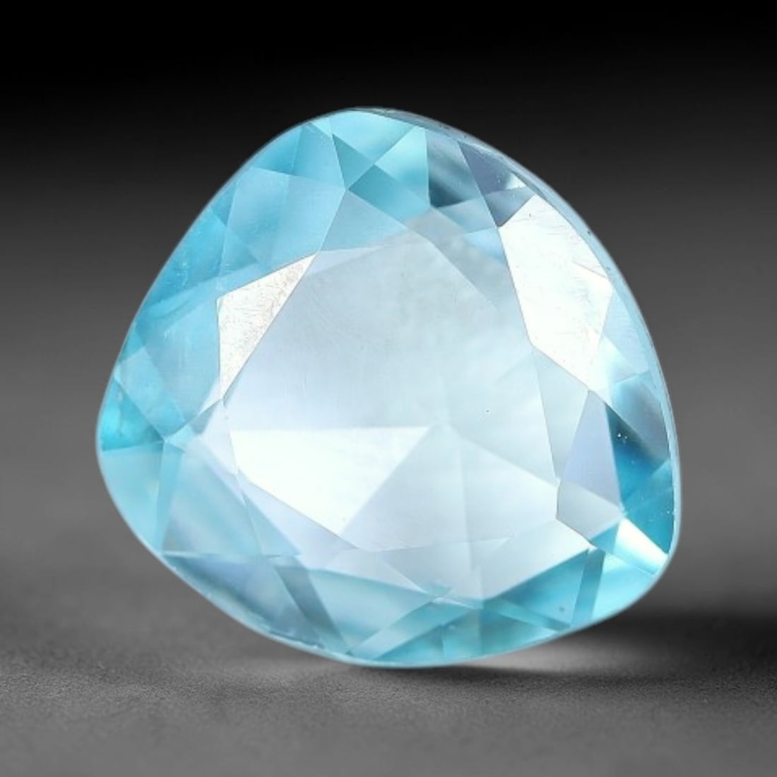 2.48ct Natural Cambodian Blue Zircon Rose Cut Loose Gemstone, 44BV: This fascinating rose cut gemstone is natural blue zircon sourced from Cambodia. The vintage-inspired rose cut facets create soft, diffused light return that beautifully showcases its vivid saturated 