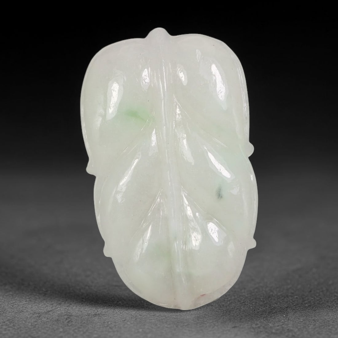 Natural Burmese Type A Jadeite Jade Hand Carved Pendant, 26BP: Artisan hand-carved untreated Burmese Type A jadeite jade pendant measuring 35x21 mm. Carefully sculpted with detailed relief craftsmanship and finished with a smooth glossy polish. Authentic Type A j