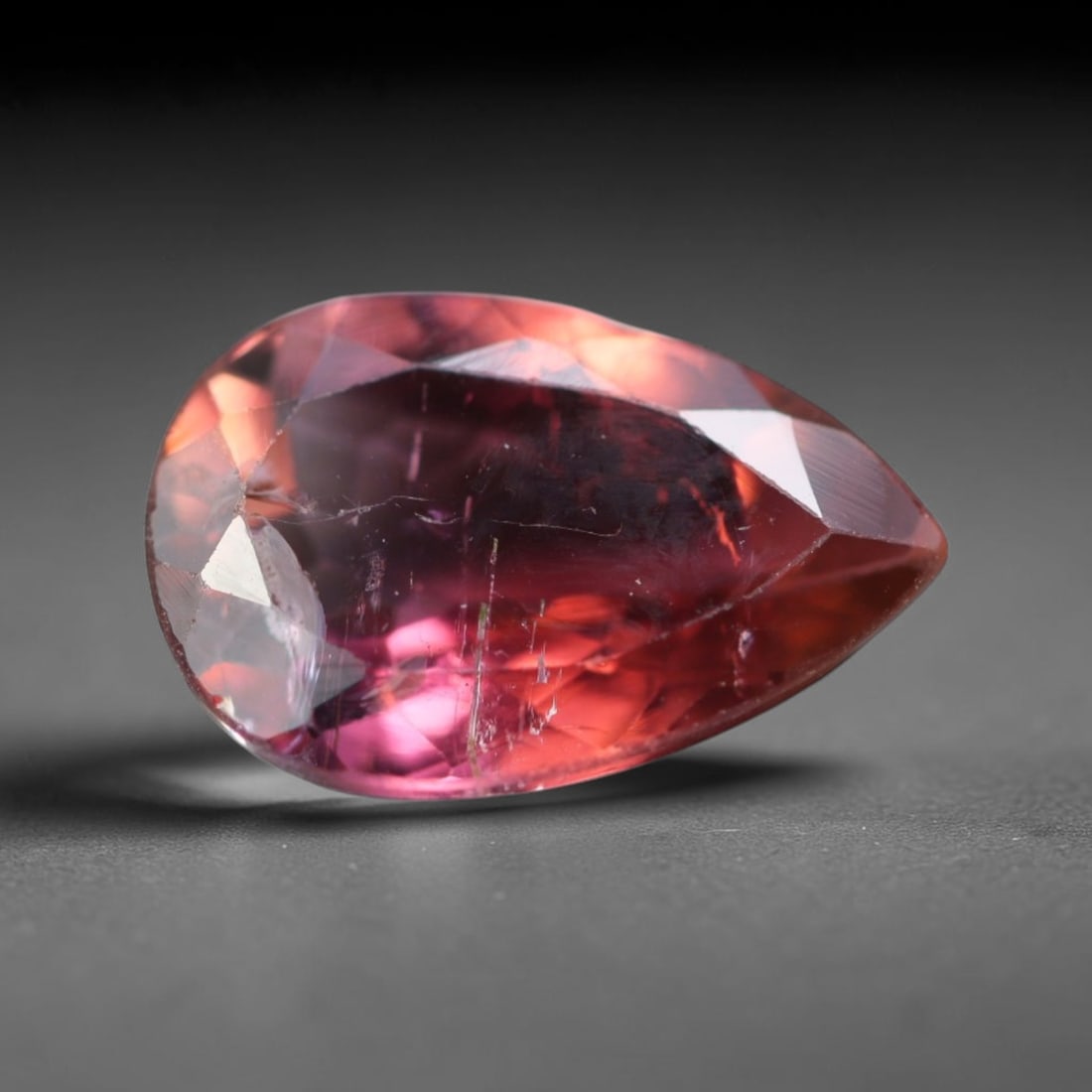 1.87 Carats Natural Mozambique Rubellite Tourmaline Loose Gemstone, 24AK (1 of 1)