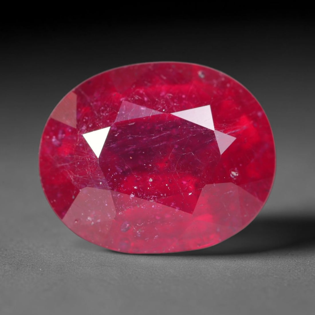 5.22ct Natural Madagascar Vivid Magenta Red Ruby Loose Gemstone, 44BA (1 of 1)