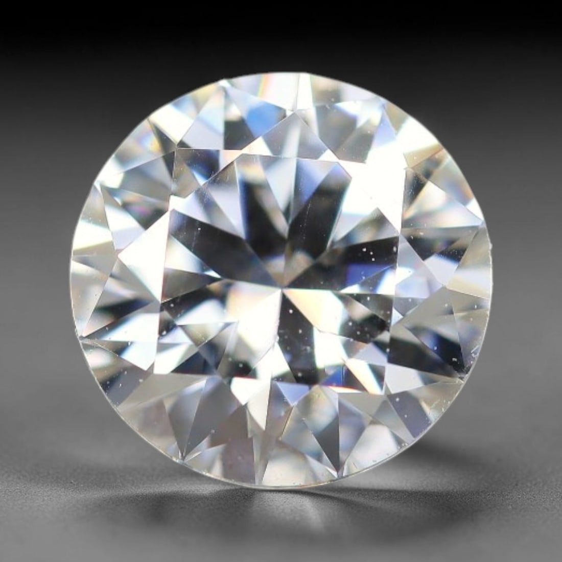 0.92 Carats Natural Clear White Moissanite Loose Gemstone, 15FL: This clear white moissanite carries dimension specs of 6.4x3.8mm, exhibiting outstanding light dispersion that produces vivid, multi-faceted sparkle across its transparent body, with sparse tiny micro
