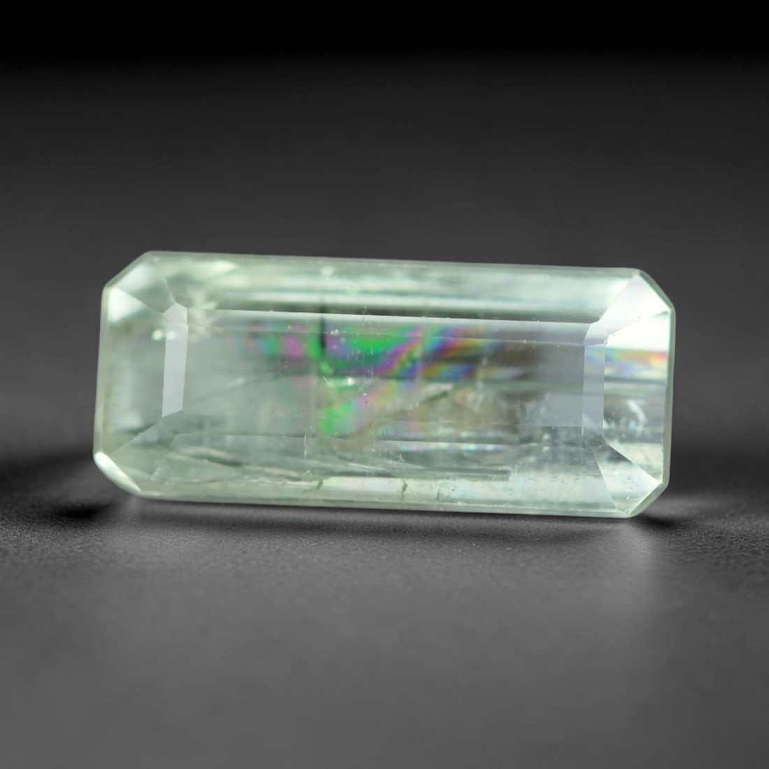 2.24ct Natural Mozambique Fancy Color Tourmaline Loose Gemstone, 79AS: This Mozambique fancy color tourmaline carries physical measurements of 11.7x5.1x3.7mm, representing a fine example of collectible fancy tourmaline sourced from established Mozambican mineral deposits
