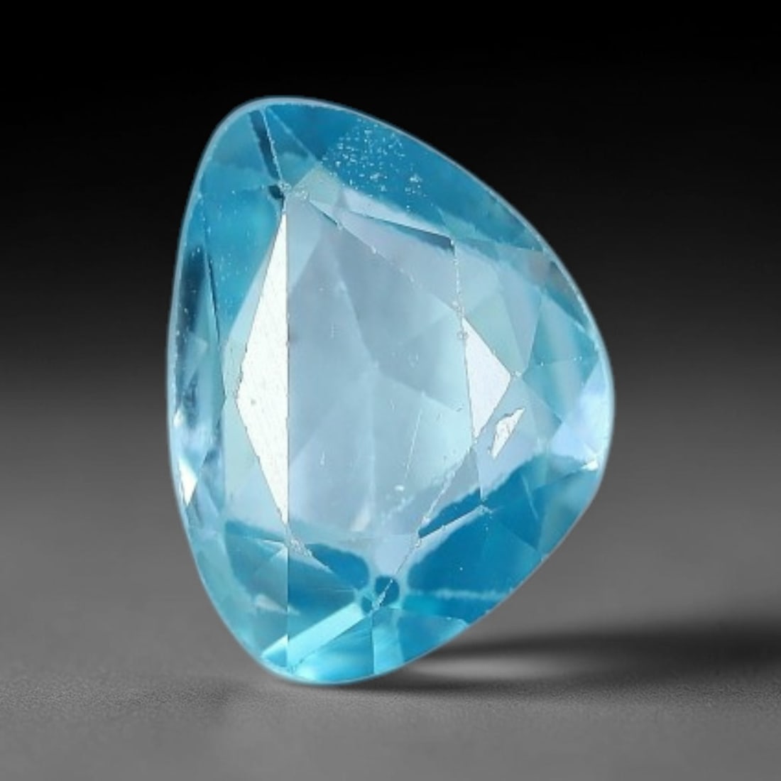 1.60ct Natural Cambodian Blue Zircon Rose Cut Loose Gemstone, 46BV: This fascinating rose cut gemstone is natural blue zircon sourced from Cambodia. The vintage-inspired rose cut facets create soft, diffused light return that beautifully showcases its vivid saturated 