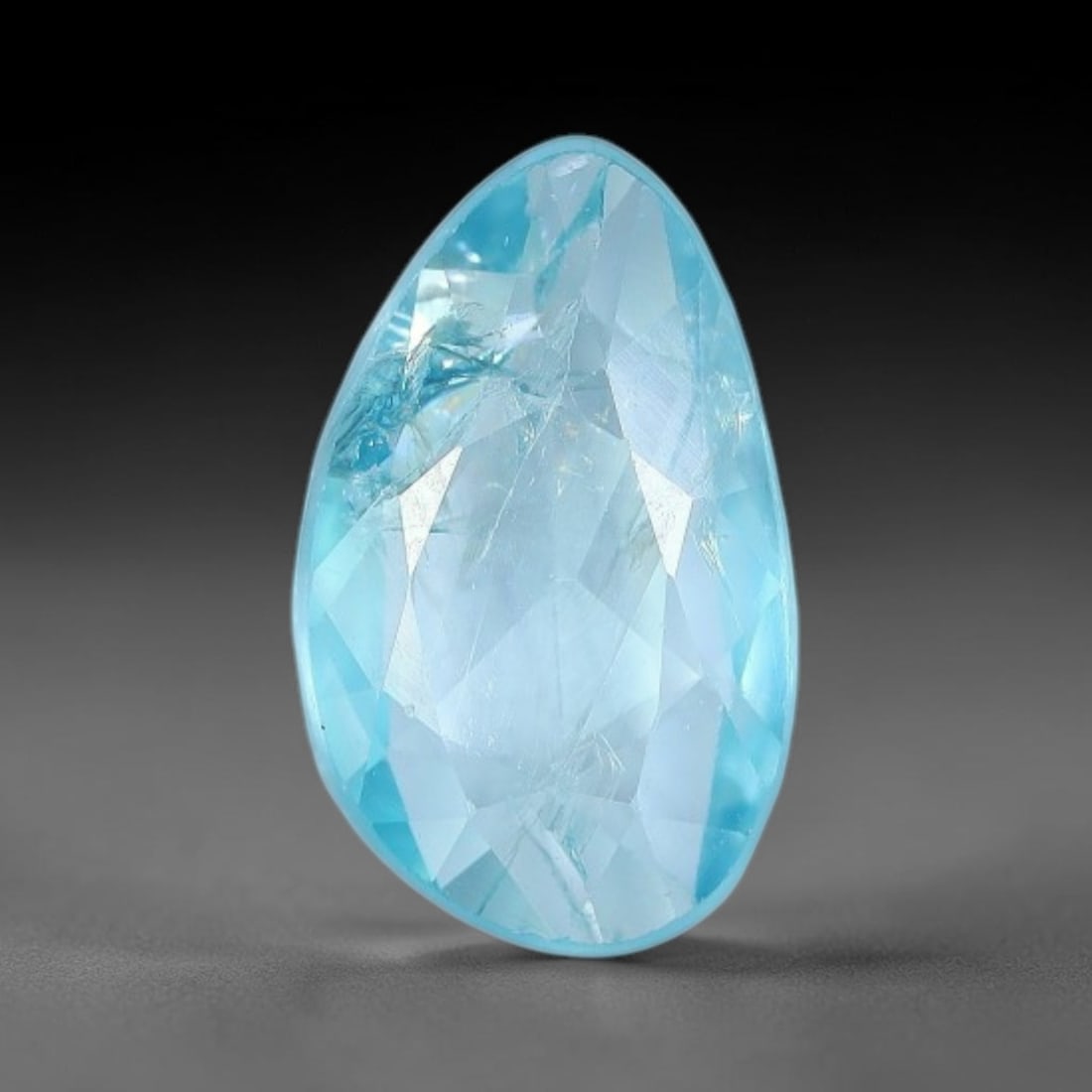 1.88ct Natural Cambodian Blue Zircon Rose Cut Loose Gemstone, 43BV: This fascinating rose cut gemstone is natural blue zircon sourced from Cambodia. The vintage-inspired rose cut facets create soft, diffused light return that beautifully showcases its vivid saturated 
