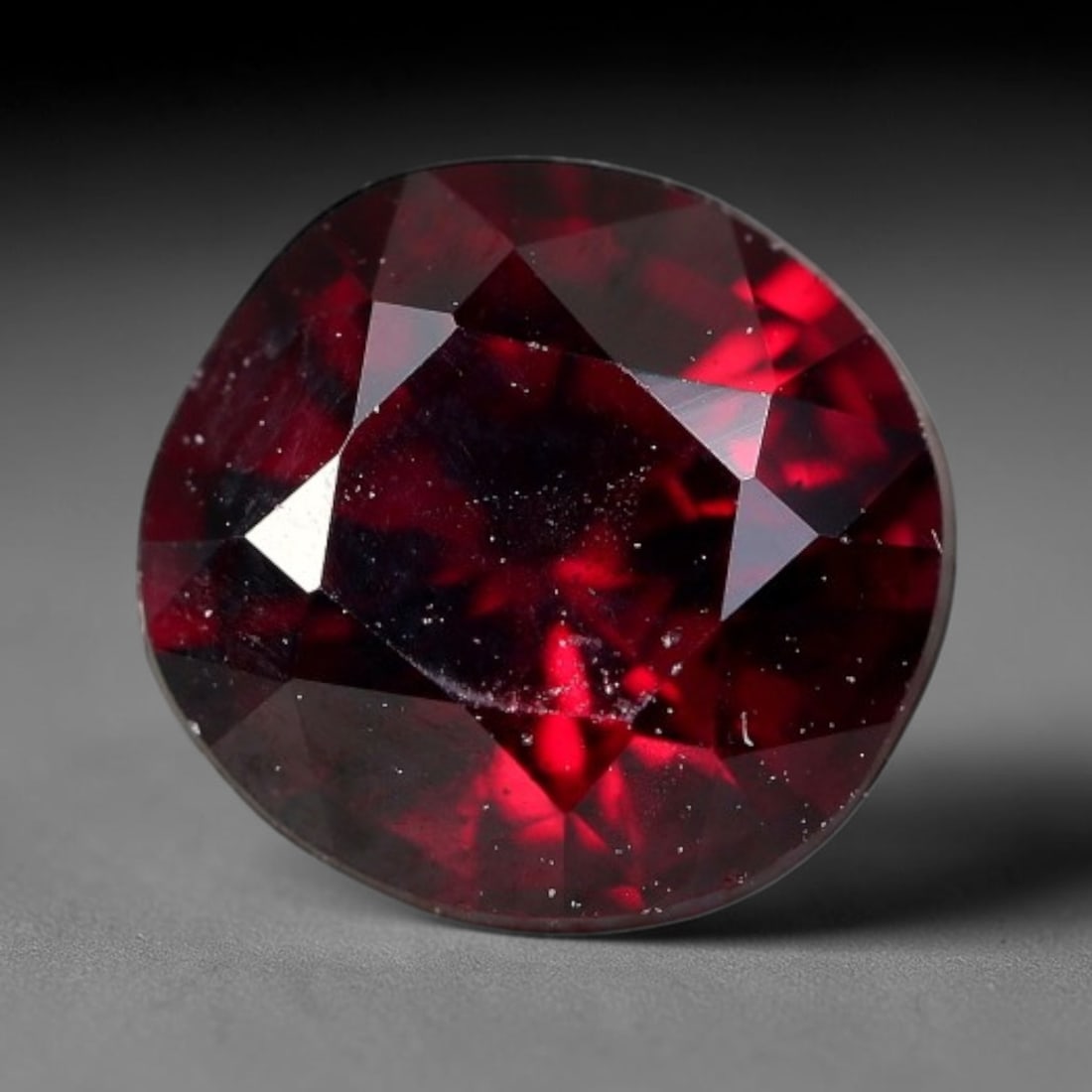 2.61 Carats Natural Mozambique Rich Raspberry Rhodolite Garnet Loose Gemstone, 68FM (1 of 1)