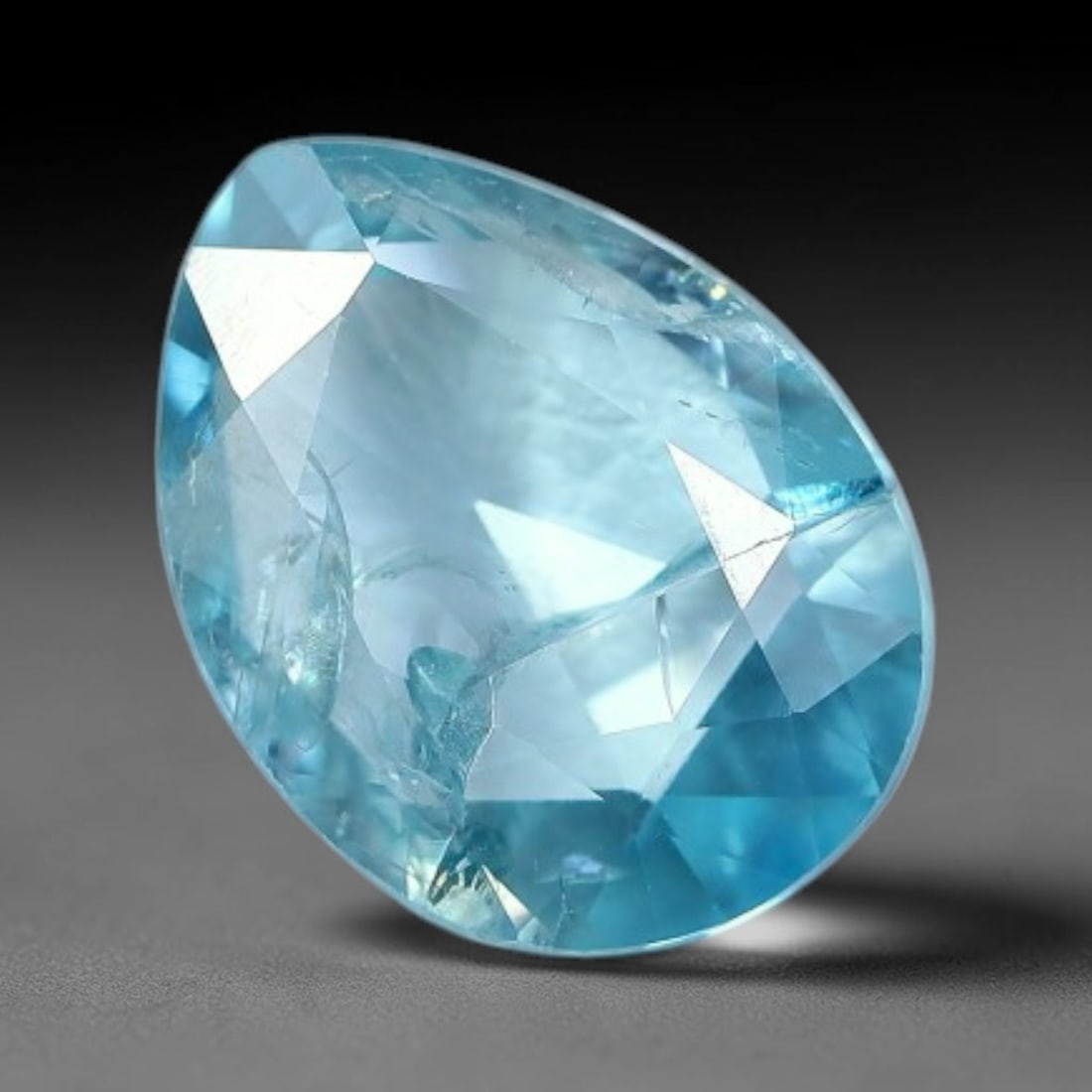 3.58ct Natural Cambodian Blue Zircon Rose Cut Loose Gemstone, 61BV: This fascinating rose cut gemstone is natural blue zircon sourced from Cambodia. The vintage-inspired rose cut facets create soft, diffused light return that beautifully showcases its vivid saturated 