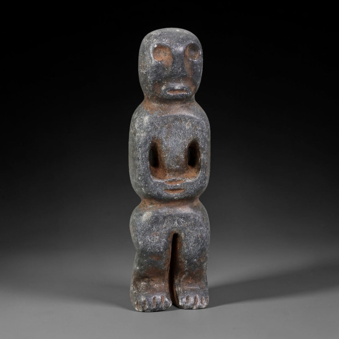 Ancient Medieval Nubian Christian Kingdoms Stone Idol (500-1500 CE), 6FV (1 of 1)