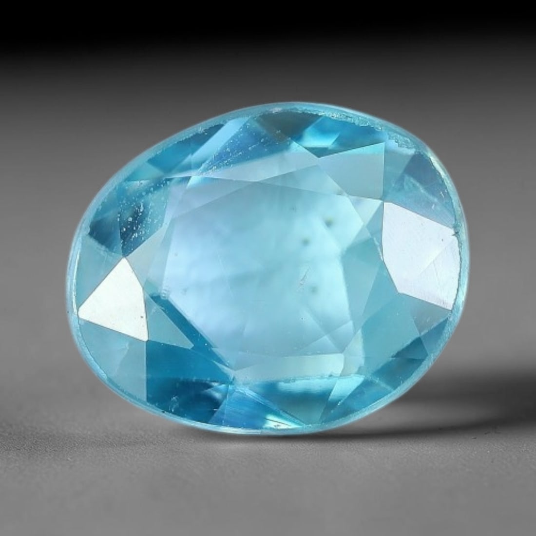 2.67ct Natural Cambodian Blue Zircon Rose Cut Loose Gemstone, 36BV: This fascinating rose cut gemstone is natural blue zircon sourced from Cambodia. The vintage-inspired rose cut facets create soft, diffused light return that beautifully showcases its vivid saturated 