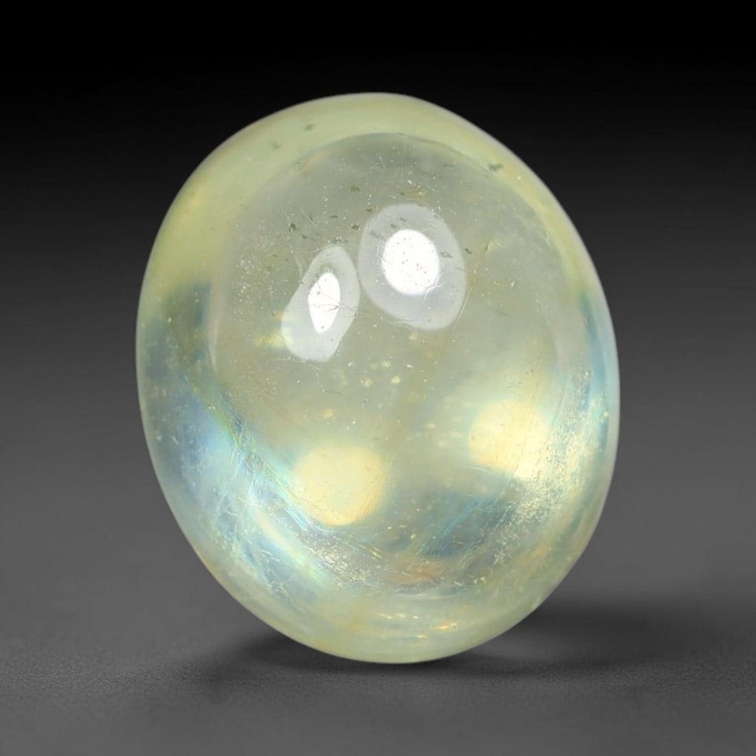 2.60ct Natural Sri Lankan Padparadscha Sapphire Loose Gemstone, 52BF: This fully polished Padparadscha sapphire features soft warm peach-orange blended body tone, with faint natural mineral traces scattered throughout its crystalline interior, measured at calibrated dim