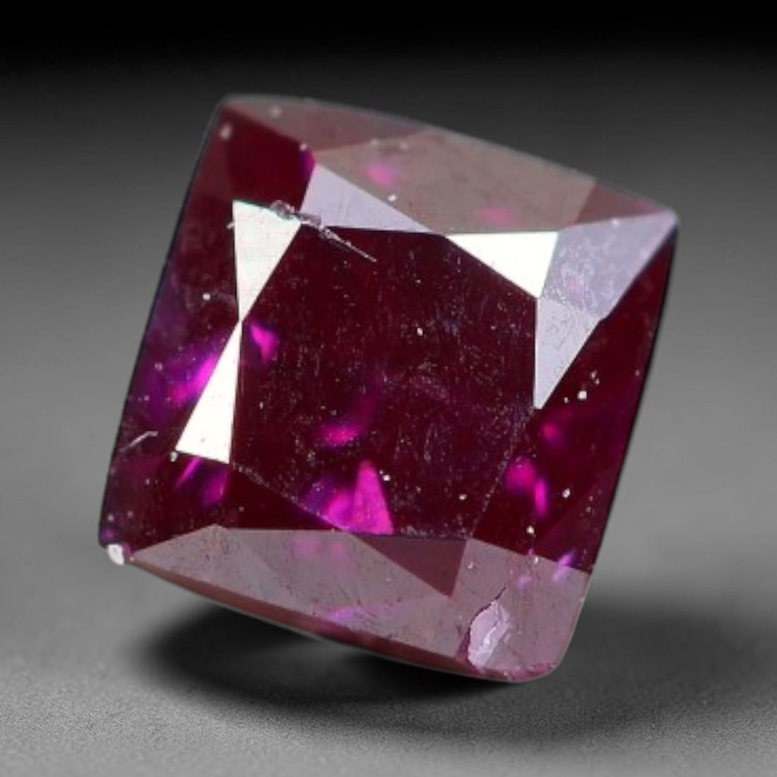 0.15ct Natural Fancy Deep Pink Diamond Loose Gemstone, 32BH: This polished natural fancy diamond features rich deep pink colouration, measured at calibrated dimensions of 2.9x2.8x1.9mm. Carefully proportioned pear faceting delivers dynamic light movement, highl