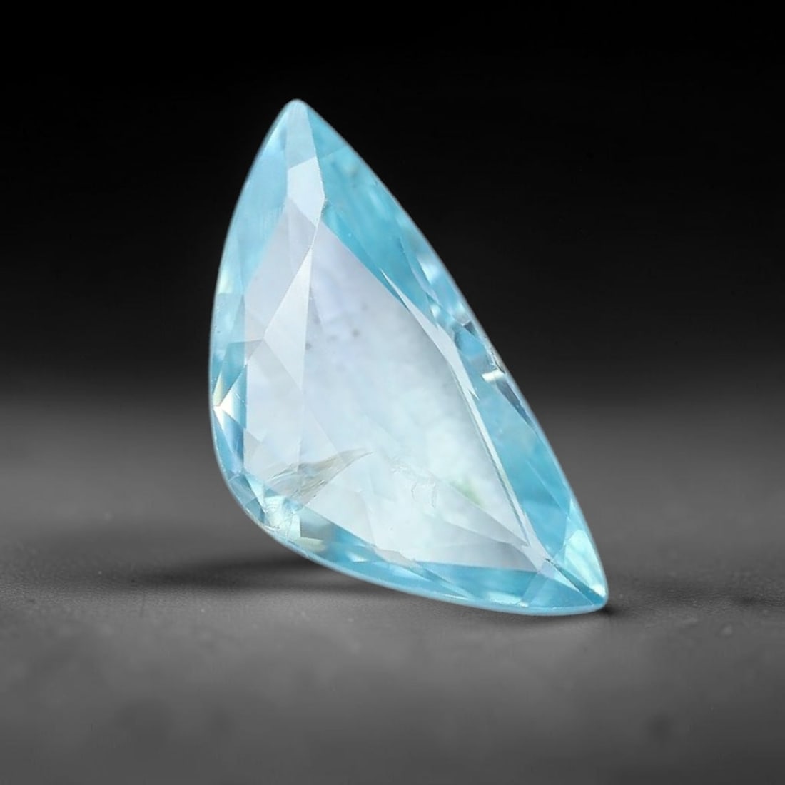 1.45ct Natural Cambodian Blue Zircon Rose Cut Loose Gemstone, 30BV: This fascinating rose cut gemstone is natural blue zircon sourced from Cambodia. The vintage-inspired rose cut facets create soft, diffused light return that beautifully showcases its vivid saturated 