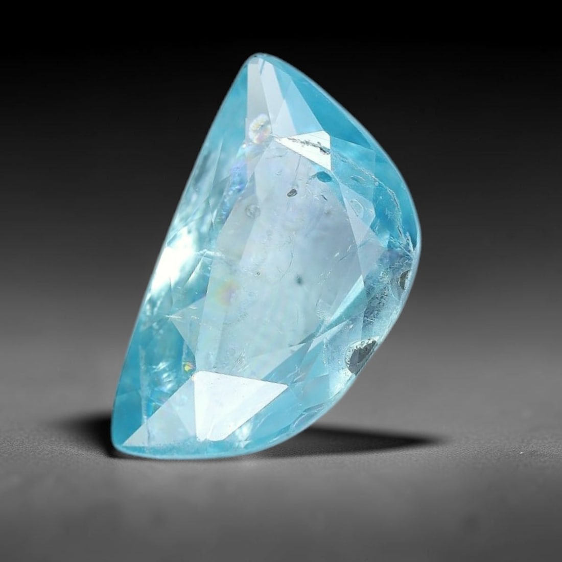 2.38ct Natural Cambodian Blue Zircon Rose Cut Loose Gemstone, 41BV: This fascinating rose cut gemstone is natural blue zircon sourced from Cambodia. The vintage-inspired rose cut facets create soft, diffused light return that beautifully showcases its vivid saturated 