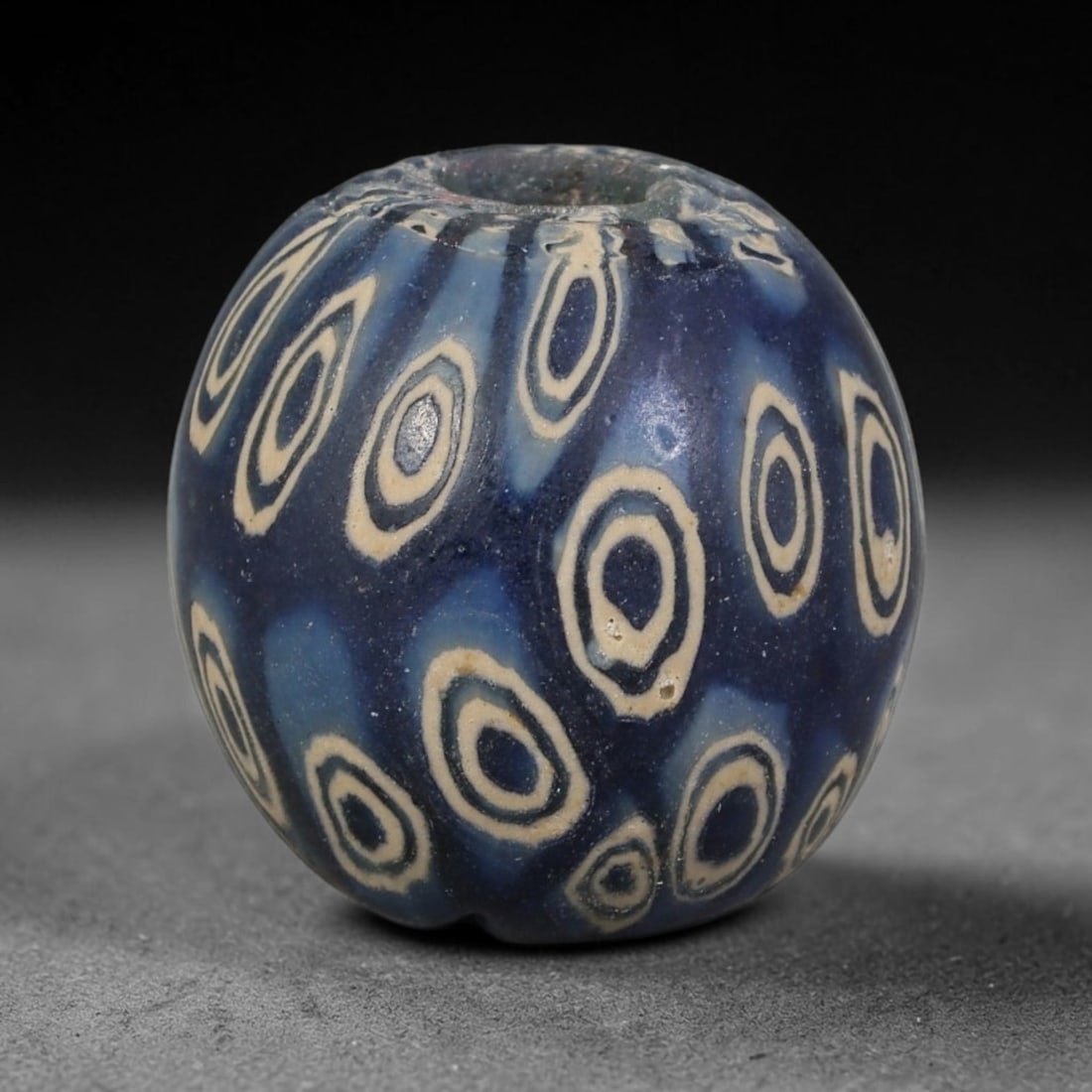 Antique Borneo Glass Trade Bead - 17mm Vintage Handcrafted Bead, 26AA: Antique Borneo glass beads hold deep cultural and historical significance within Southeast Asian maritime trade networks. For centuries, these glass spheres circulated as vital currency, ceremonial ta