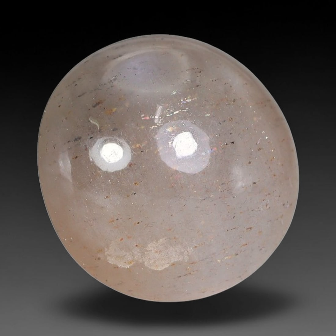 10.60 Carats Natural Australian Lattice Sunstone Cabochon Loose Gemstone, 9AG (1 of 1)