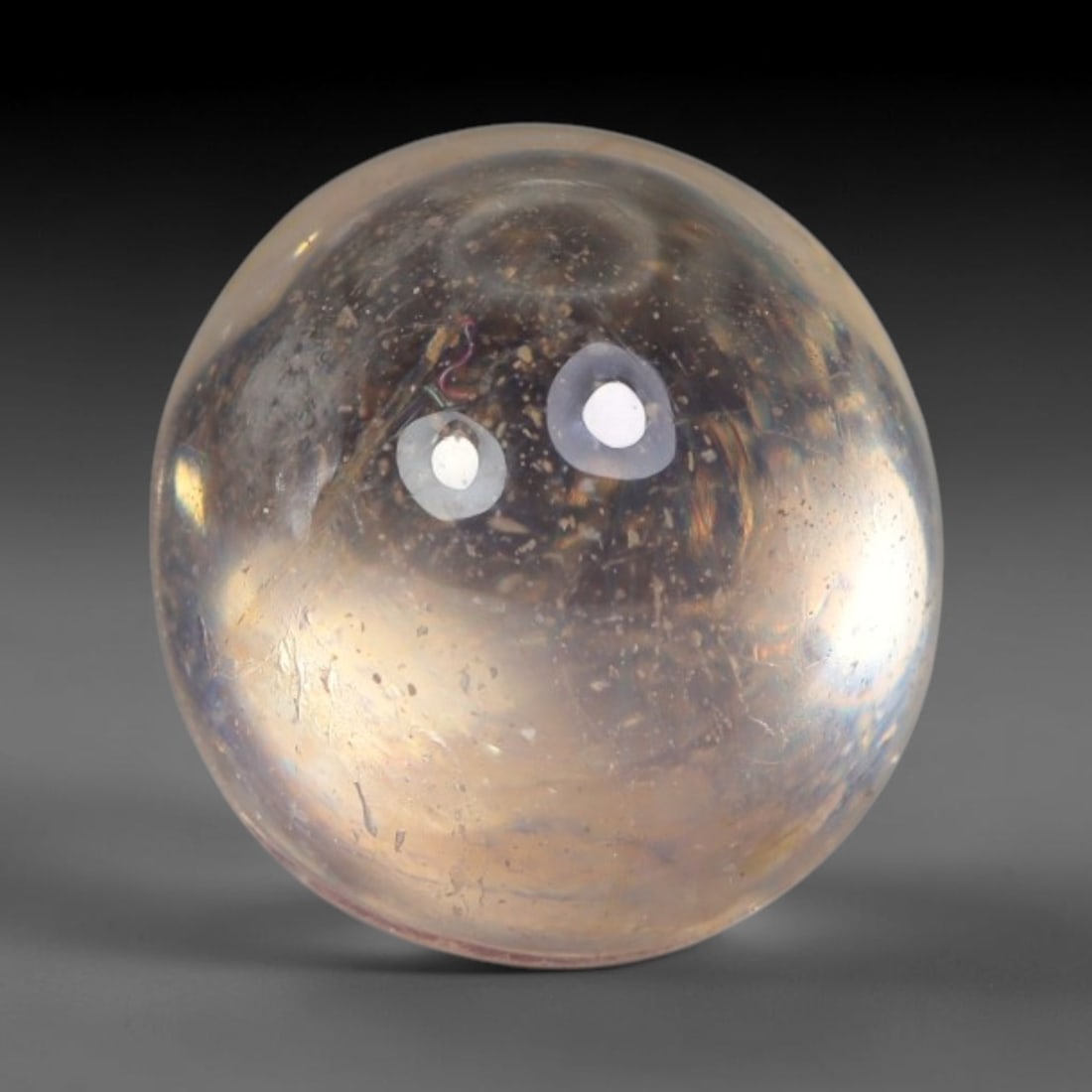 3.11ct Natural Sri Lankan Padparadscha Sapphire Loose Gemstone, 71BA: This fully polished Padparadscha sapphire features soft warm peach-orange blended body tone, with faint natural mineral traces scattered throughout its crystalline interior, measured at calibrated dim