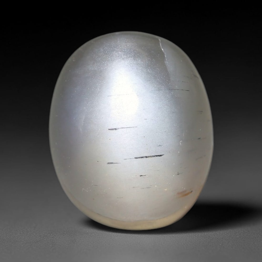 8.54ct Natural Ceylon White Moonstone Cabochon Loose Gemstone, 98FX (1 of 1)