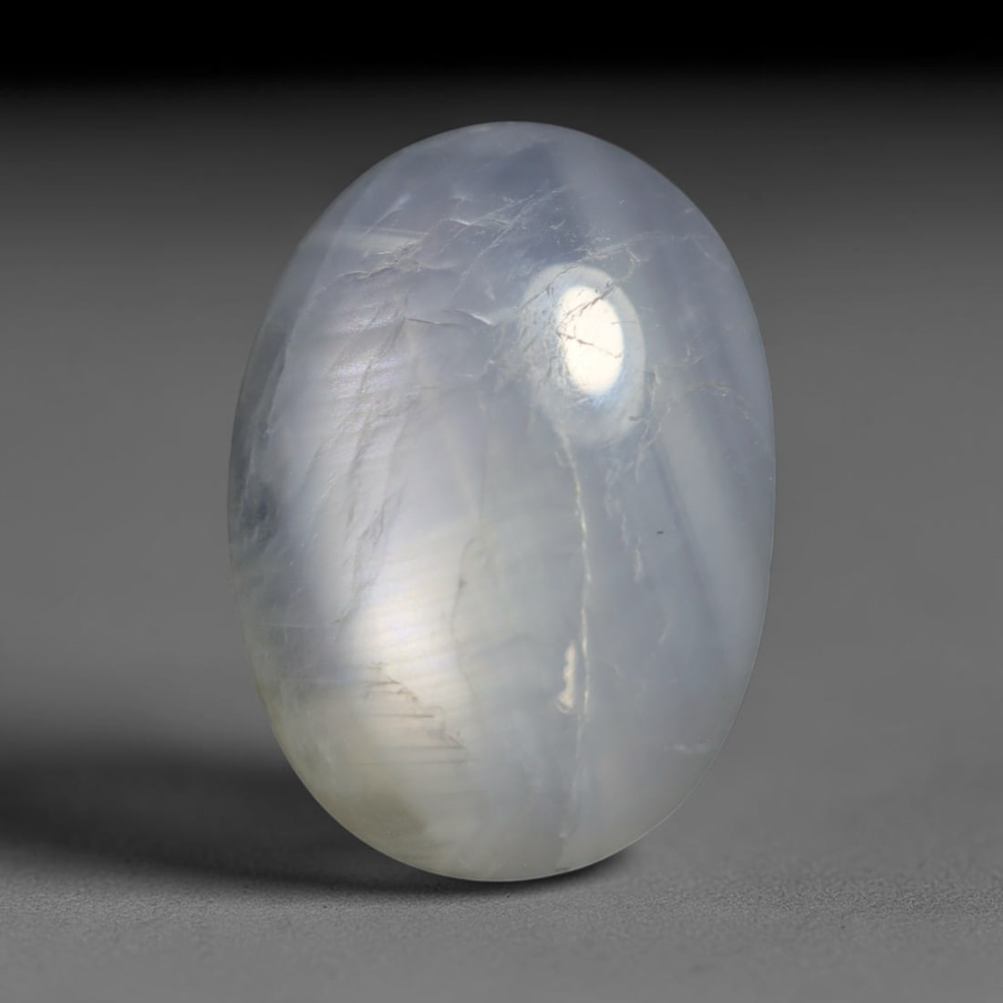 5.77ct Natural Unheated Burmese Blue Star Sapphire Oval Cabochon Loose Gemstone, 49BQ: This smoothly polished oval cabochon features natural Burmese blue star sapphire, formed with densely aligned rutile needle inclusions required to produce asterism. The gently domed surface is expertl
