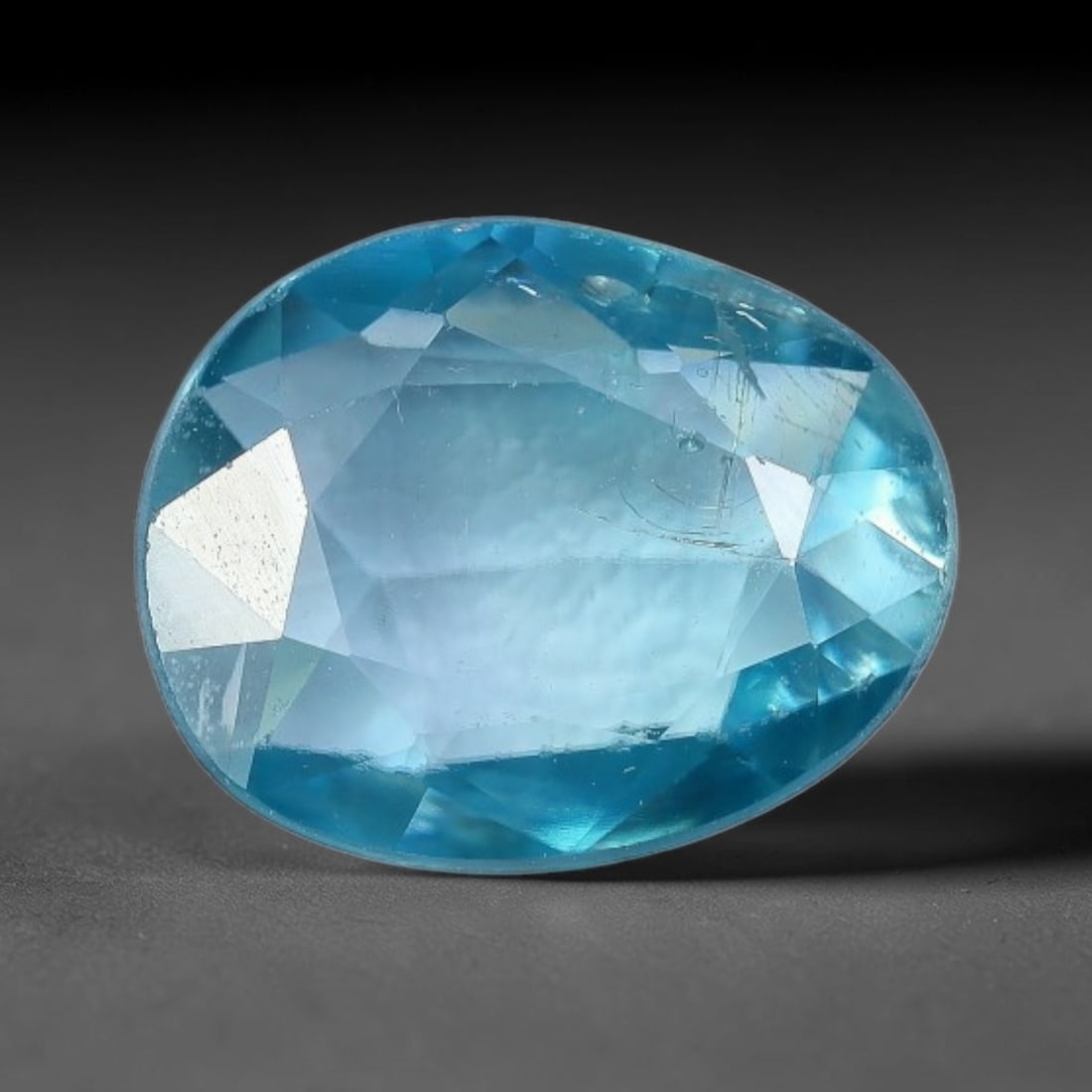 3.11ct Natural Cambodian Blue Zircon Rose Cut Loose Gemstone, 77BV: This fascinating rose cut gemstone is natural blue zircon sourced from Cambodia. The vintage-inspired rose cut facets create soft, diffused light return that beautifully showcases its vivid saturated 