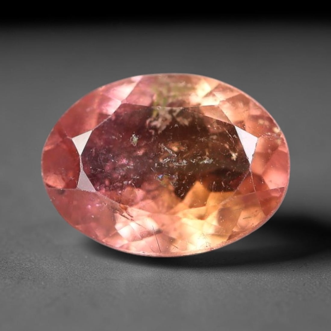 1.09 Carats Natural Mozambique Fancy Color Tourmaline Loose Gemstone, 7FM: This Mozambique fancy color tourmaline carries physical measurements of 8x6x3.2mm, representing a fine example of collectible fancy tourmaline sourced from established Mozambican mineral deposits know