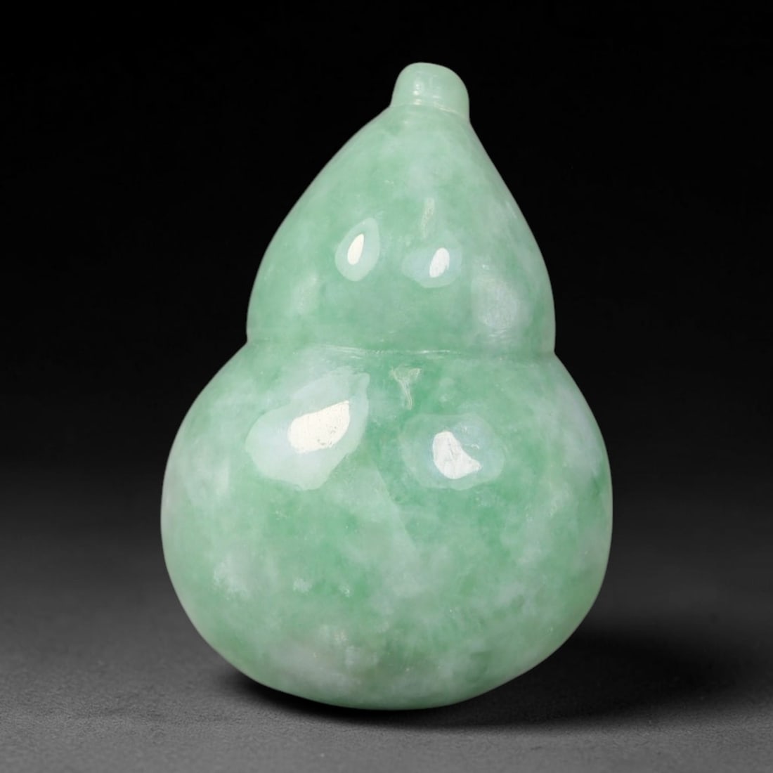 Natural Burmese Type A Jadeite Jade Hand Carved Pendant, 23BQ: Artisan hand-carved untreated Burmese Type A jadeite jade pendant measuring 26x18 mm. Carefully sculpted with detailed relief craftsmanship and finished with a smooth glossy polish. Authentic Type A j