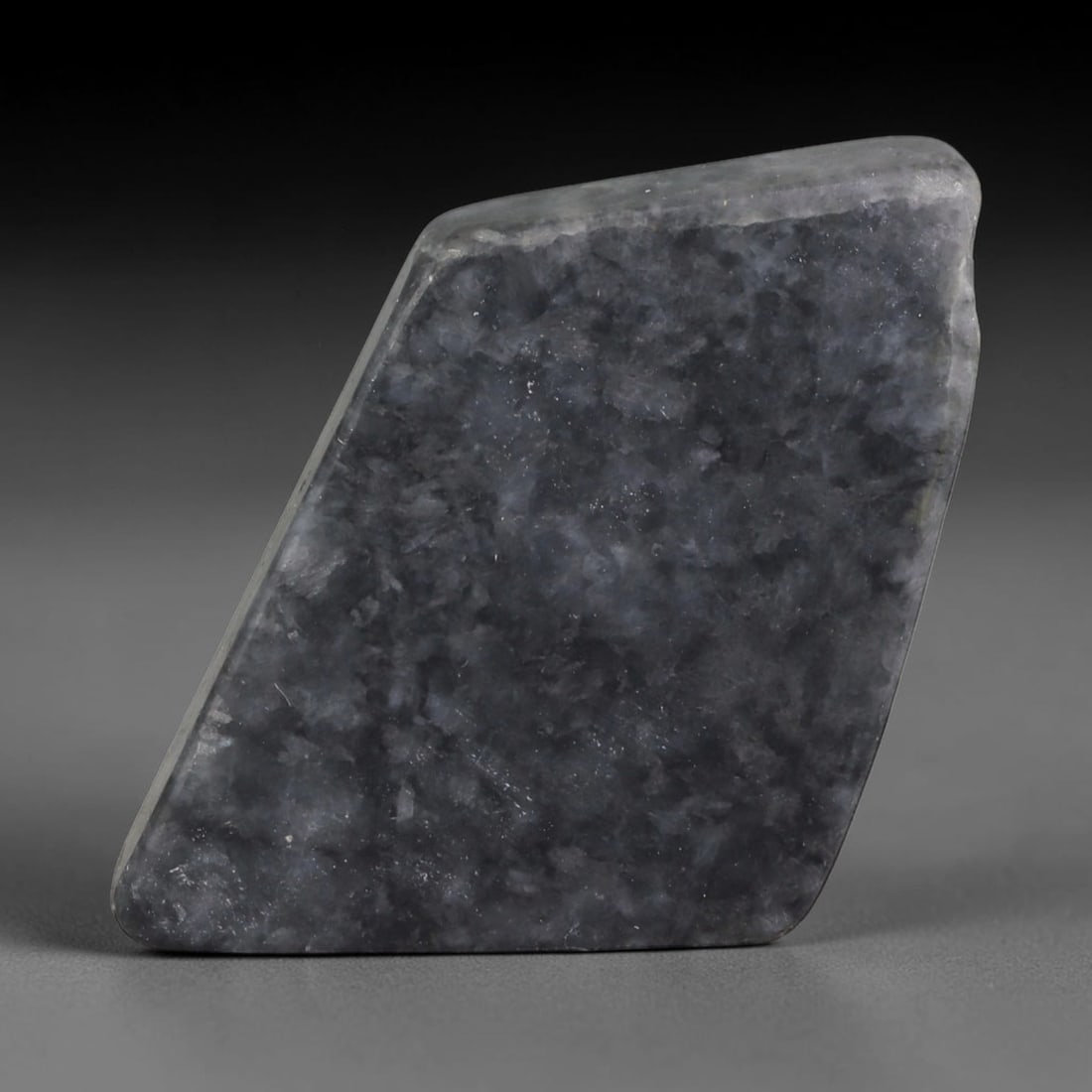 213ct Natural Type A Burmese Jadeite Jade Sliced Rough, 29FD: This specimen is a sliced rough block of natural Type A Burmese jadeite jade. The interior displays natural colour zoning with visible mineral veining and crystalline patterns typical of unprocessed j