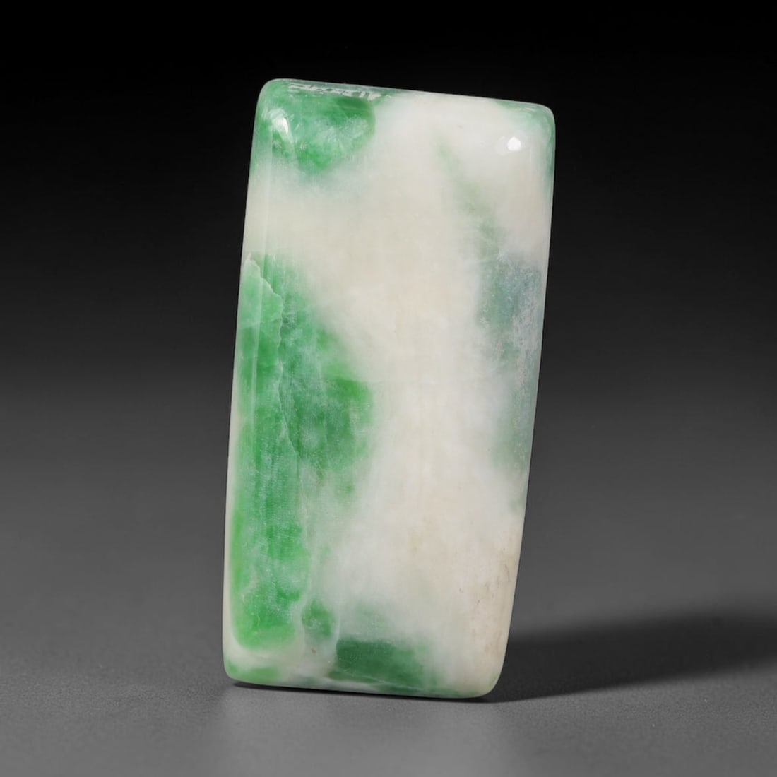 37ct Natural Burmese Type A Jadeite Jade Cabochon, 92EH: This single loose natural Burmese Type A jadeite jade cabochon, fully untreated with no dyeing, bleaching or resin impregnation, this genuine Type A jade retains its all-natural crystalline structure 