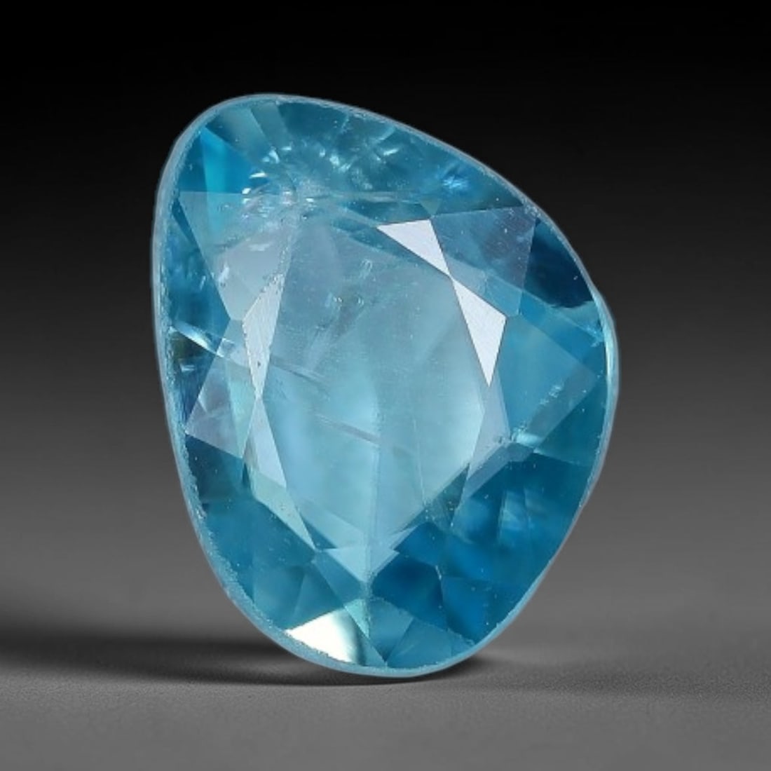 1.93ct Natural Cambodian Blue Zircon Rose Cut Loose Gemstone, 74BV: This fascinating rose cut gemstone is natural blue zircon sourced from Cambodia. The vintage-inspired rose cut facets create soft, diffused light return that beautifully showcases its vivid saturated 
