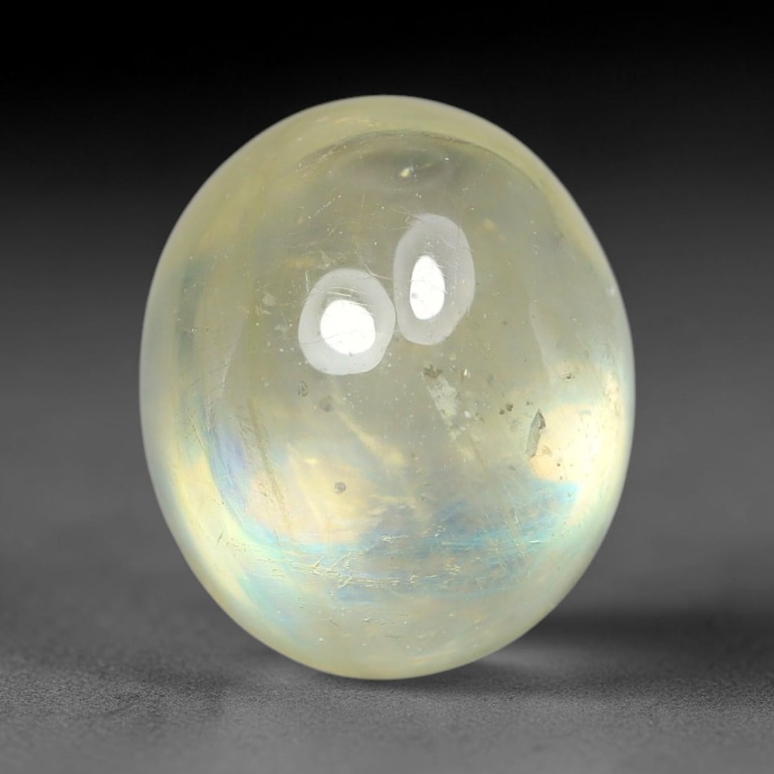 3.00ct Natural Sri Lankan Padparadscha Sapphire Loose Gemstone, 51BF: This fully polished Padparadscha sapphire features soft warm peach-orange blended body tone, with faint natural mineral traces scattered throughout its crystalline interior, measured at calibrated dim