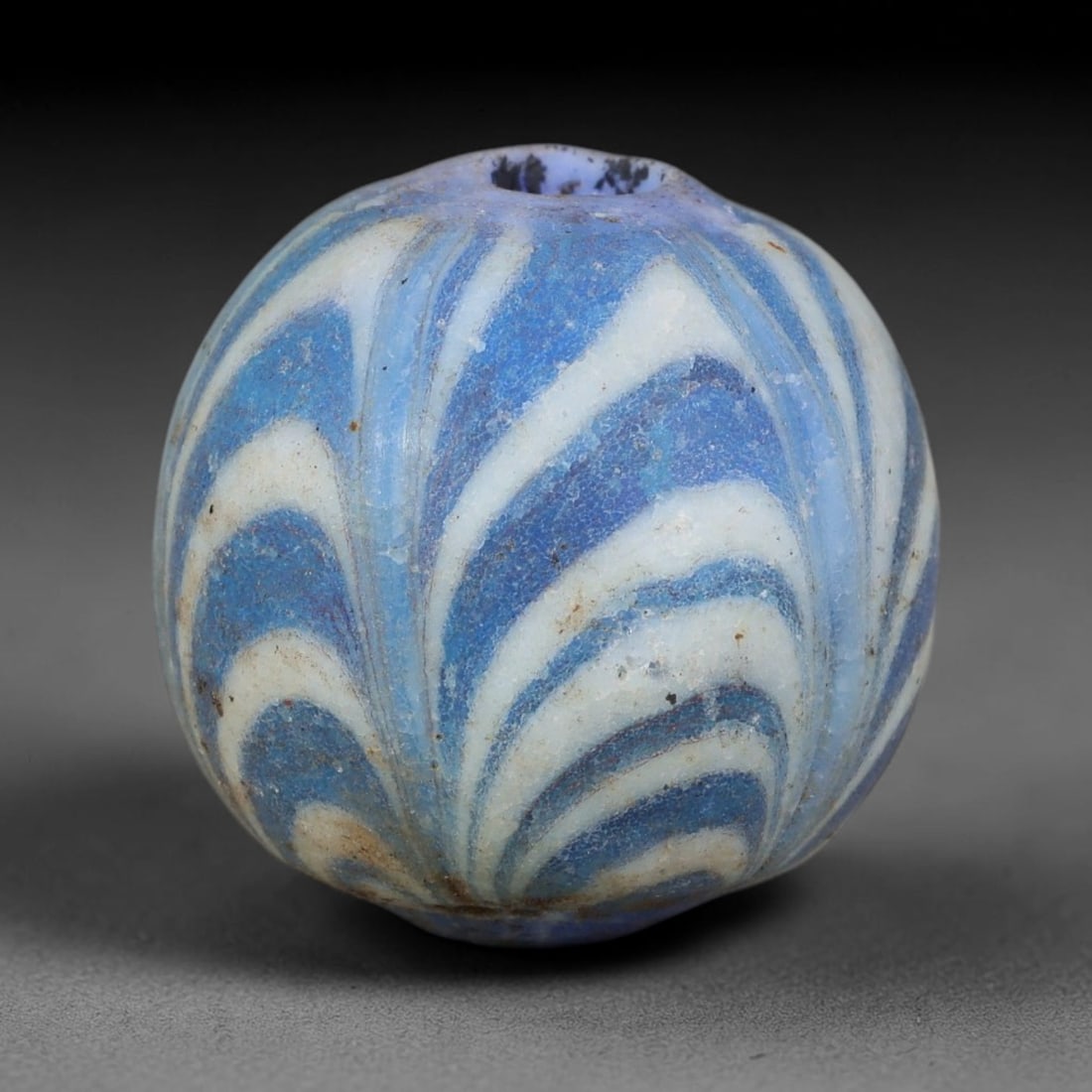 Antique Borneo Glass Trade Bead - 18mm Vintage Handcrafted Bead, 17AA: Antique Borneo glass beads hold deep cultural and historical significance within Southeast Asian maritime trade networks. For centuries, these glass spheres circulated as vital currency, ceremonial ta