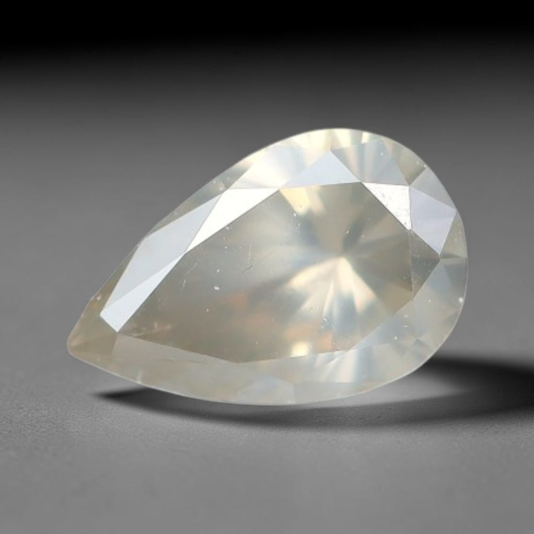 0.14ct Untreated Natural Fancy Diamond Loose Gemstone, 10BG: This fully polished untreated natural fancy diamond features inherent internal mineral markings characteristic of natural diamond formation, measured at calibrated dimensions of 4.5x2.9x1.8mm. Precisi