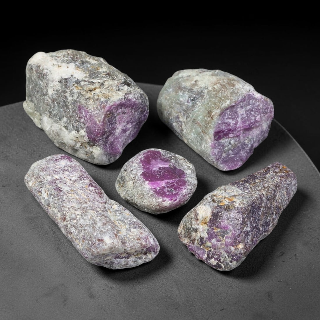 153ct Natural Mauritania Unheated Ruby Rough Parcel Lot, 97EV (1 of 1)