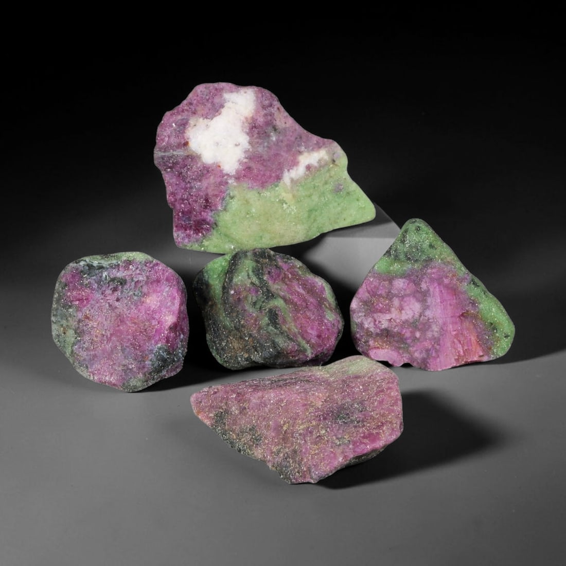 337.62ct Natural Tanzanian Ruby Zoisite Rough Parcel Lot, 35EW (1 of 1)