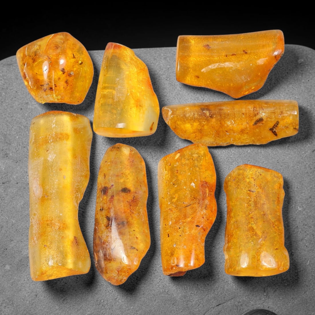 110.83ct Natural Baltic Amber Polished Rough Parcel Lot, 40EY (1 of 1)