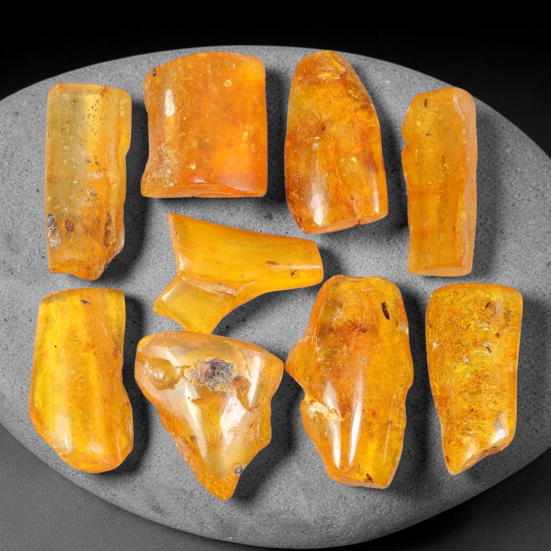 120.43ct Natural Baltic Amber Polished Rough Parcel Lot, 43EY (1 of 1)